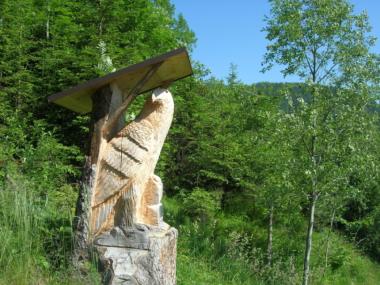 Holzskulpturenweg Unteriberg