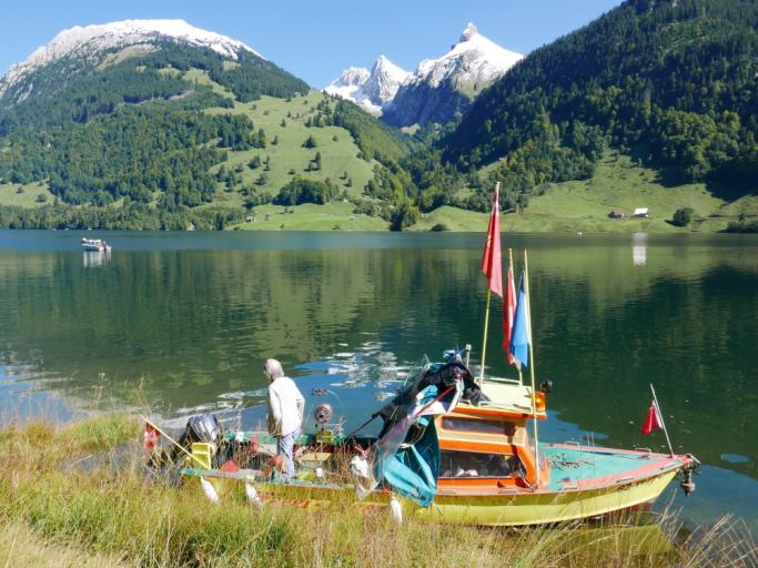 Fischen am Wägitalersee